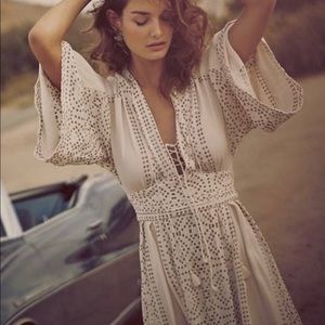 Free People Boho Modern Kimono Maxi Dress Size 2